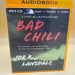 Bad Chili By Joe Lansdale Audiobook MP3-CD - Hap & Leonard - Brilliance Audio